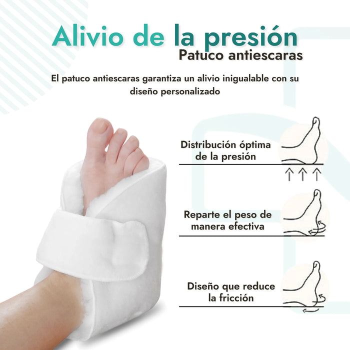 Pack de 6 Patucos Antiescaras Anatómicos