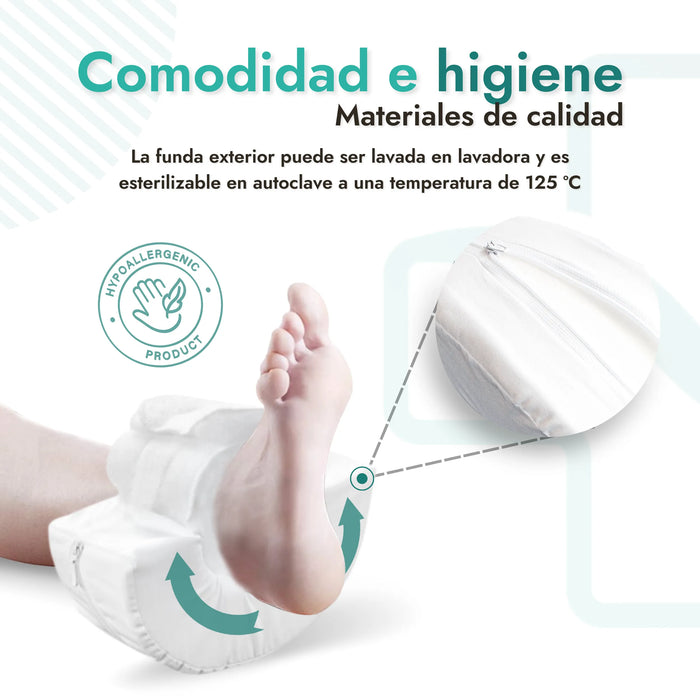 taloneras antiescaras;cojín ortopédico;prevención de úlceras;espuma viscoelástica;cuidado de pacientes;salud y bienestar;productos OrtoPrix;fabricación española;confort para pacientes;higiene y protección;adaptabilidad anatómica;calidad y durabilidad