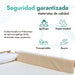 cubre barandillas, protector acolchado, seguridad en cama, OrtoPrix, cuidado paciente, material ignífugo, fácil limpieza, ajuste seguro, accesorios hospitalarios, comodidad cama