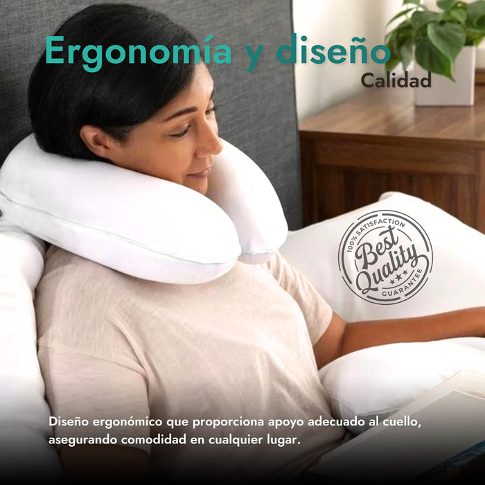 Almohada de herradura OrtoPrix de viaje - Comodidad y sujeción