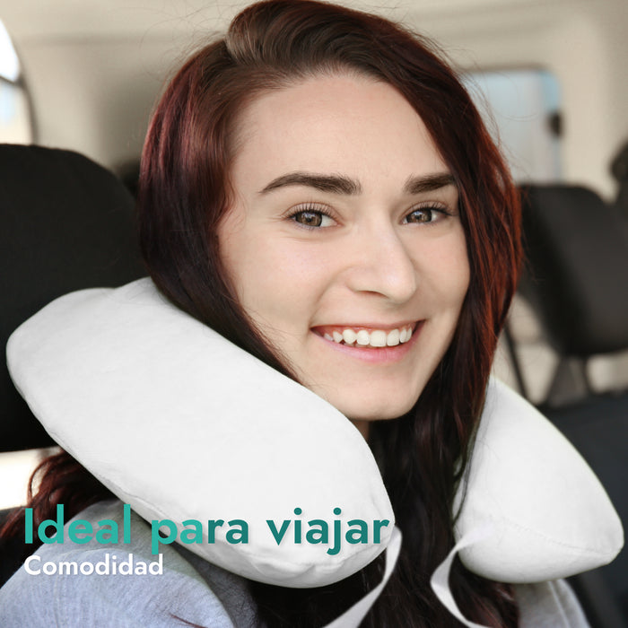 Almohada de herradura OrtoPrix de viaje - Comodidad y sujeción