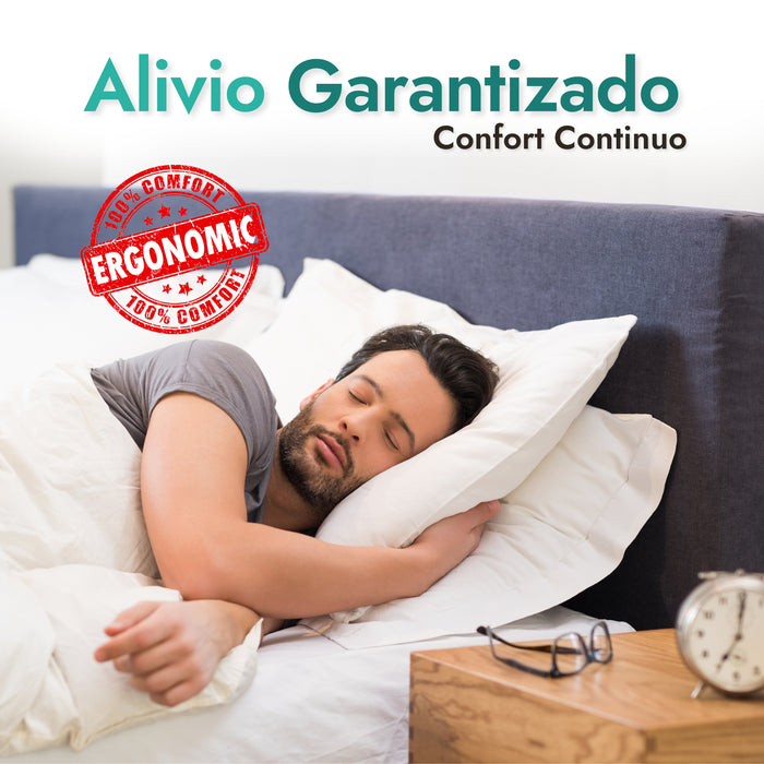 Almohada para Oreja de Espuma Viscoelástica para Alivio y Confort