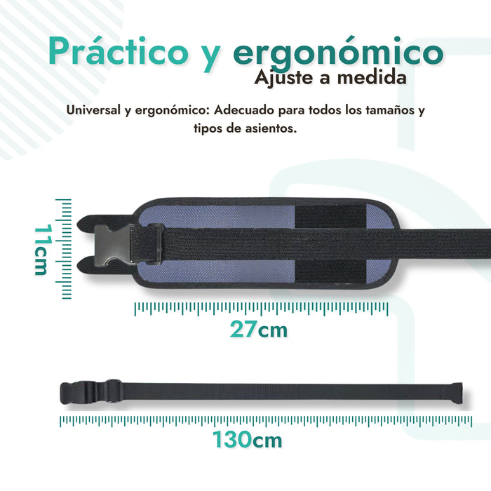 Cinta de Sujeción de Tobillo Ajustable OrtoPrix para Silla de Ruedas