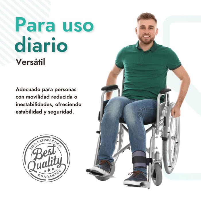 Cinta de Sujeción de Tobillo Ajustable OrtoPrix para Silla de Ruedas