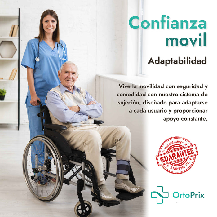 Cinta de Sujeción de Tobillo Ajustable OrtoPrix para Silla de Ruedas